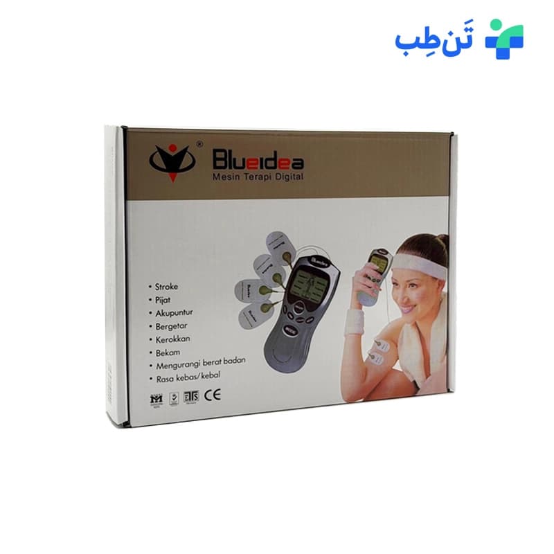 تنس فیزیوتراپی 2 کانال 4 پد بلوآیدیا — تصویر ۳