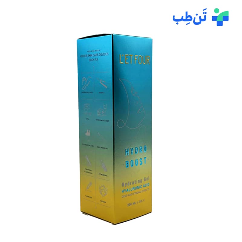 ژل آبرسان هیدرودرمی لتفور 250 میل — تصویر ۲