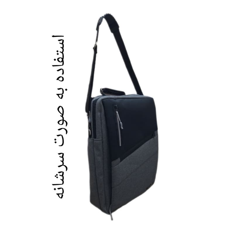 کوله پشتی لپ تاپ مدل 3KARE-MS95 مناسب برای لپ تاپ تا 16 اینچی — تصویر ۲