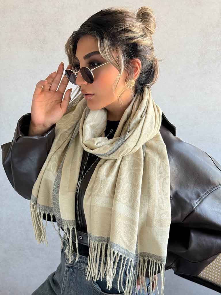 شال موهر کاغذی لووه کد 3142 — تصویر ۲