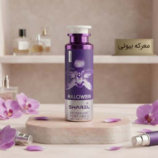 اسپری خوشبوکننده بدن زنانه شارل مدل Halowein (۲۰۰ میل) ضمانت کیفیت — تصویر ۳