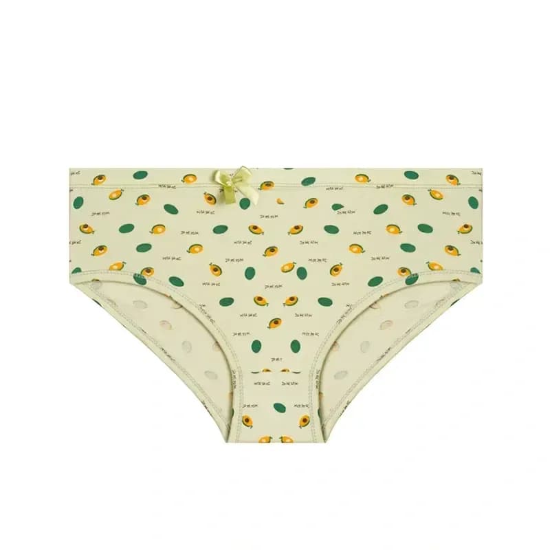 شورت زنانه اسلیپ نخی طرح آووکادو سایز 2XL ساحل