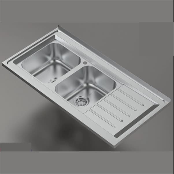 سینک ظرفشویی روکار نیک کالا کد SST101 — تصویر ۵