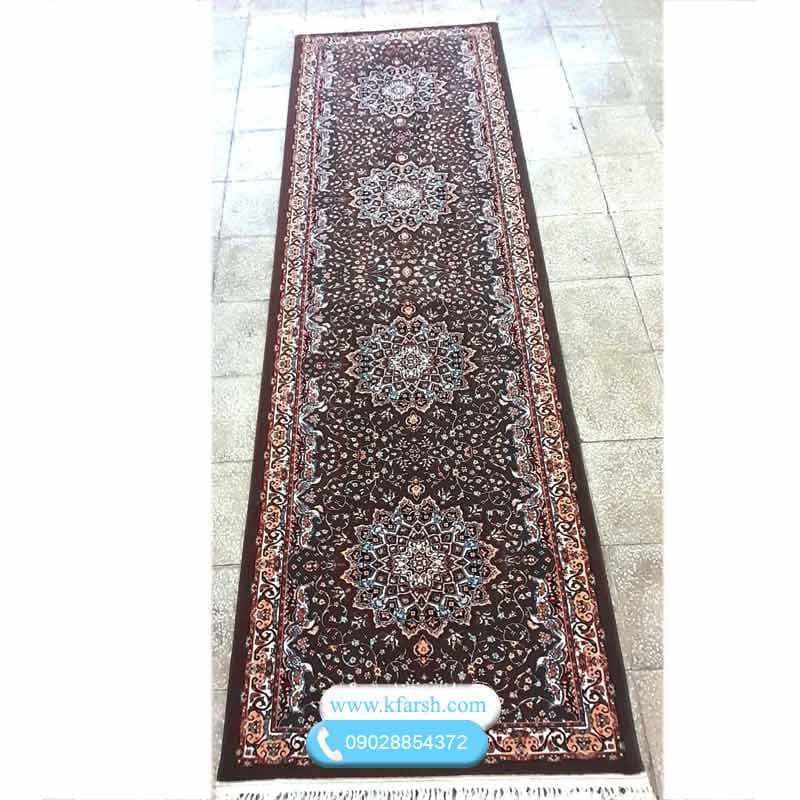 قالیچه راهرویی 1در 3 متری طرح اطلس گردویی