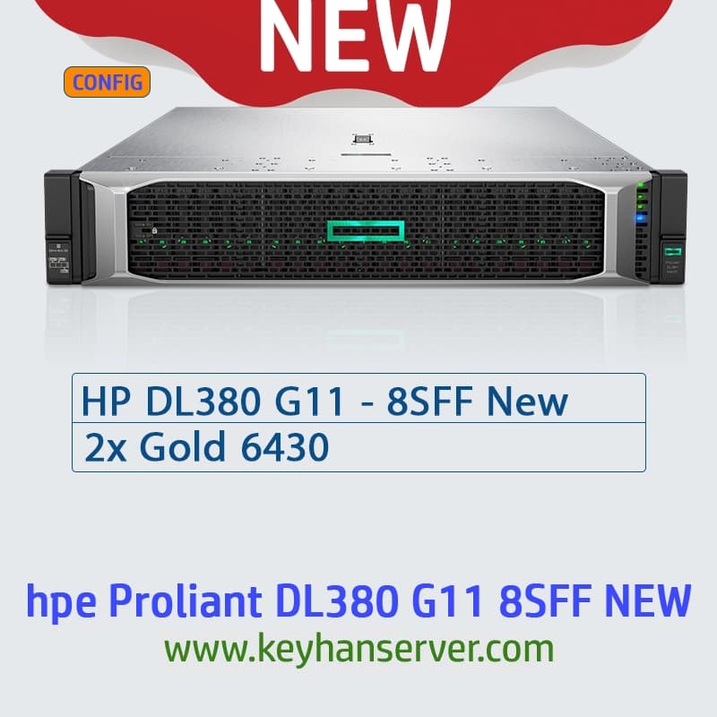 سرور hp HPE DL380 Gen11 8SFF