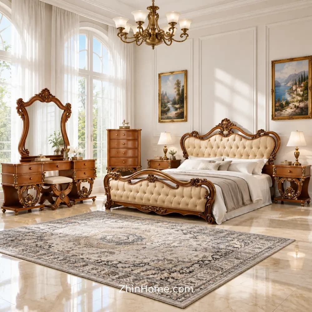 سرویس خواب کلاسیک دو نفره پندار