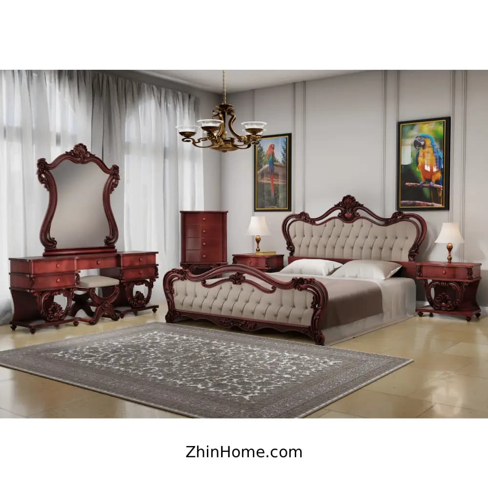 سرویس خواب کلاسیک دو نفره پندار — تصویر ۵