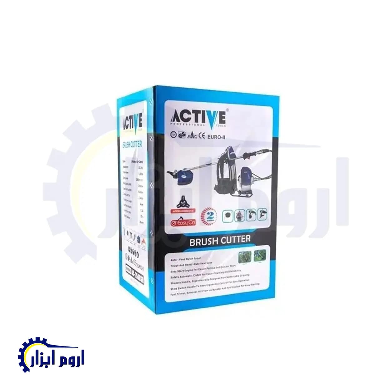 علف زن کوله ای بنزینی اکتیو مدل AC-2646SH — تصویر ۳