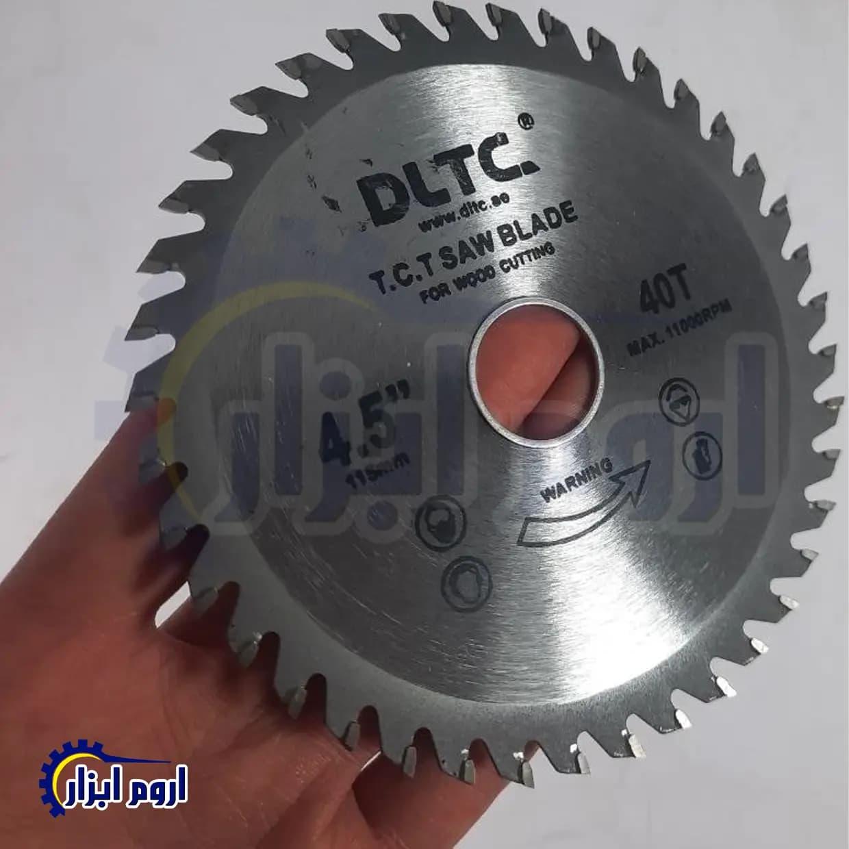 تیغه چوب بری مینی فرز DLTC سایز 115 — تصویر ۲