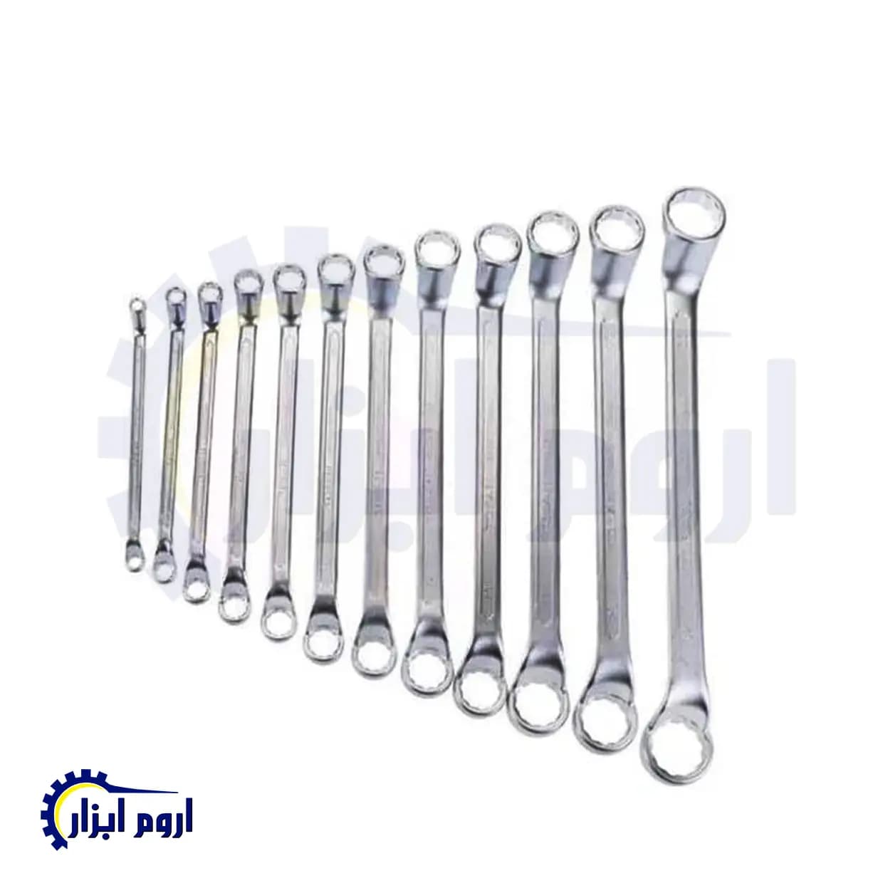 مجموعه 12 عددی آچار دوسر رینگی آتا مدل MX1200
