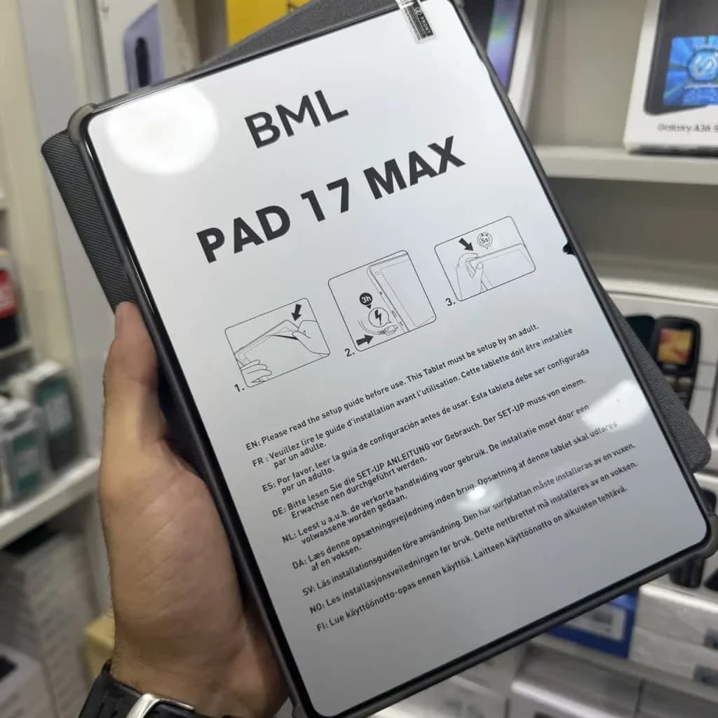 تبلت برند BML مدل PAD 17 MAX | صفحه نمایش 10 اینچ و رم 4 گیگ و حافظه داخلی 64 گیگ — تصویر ۶