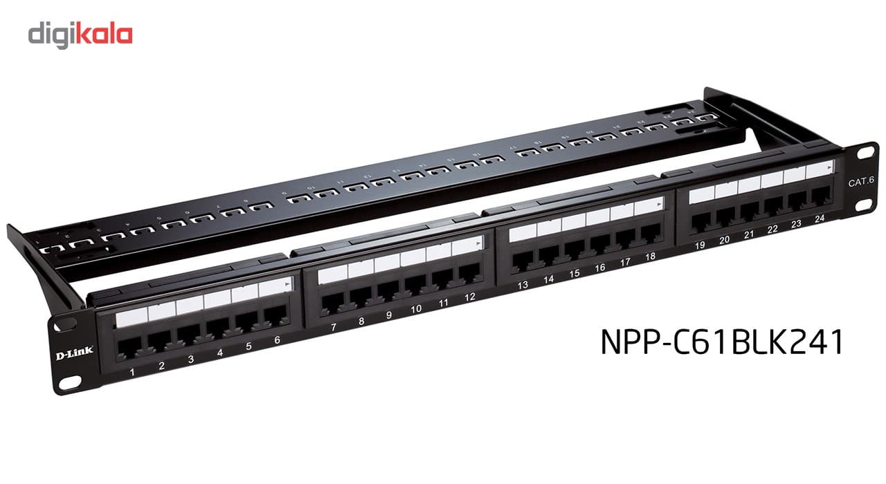پچ پنل دی-لینک مدل NPP-C61BLK241 | کوم مارکت — تصویر ۲