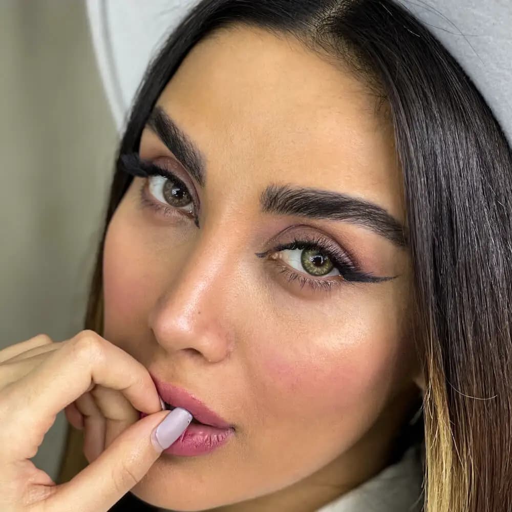 لنز کاتیا سیلور گرین سبز عسلی