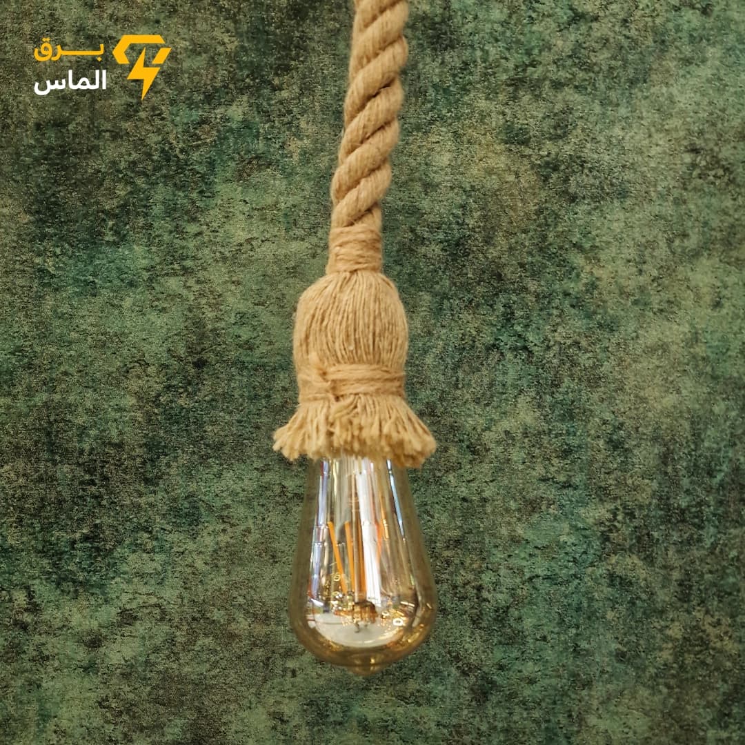 لامپ فیلامنتی ۴ وات مدل st64 رنگ آفتابی — تصویر ۶