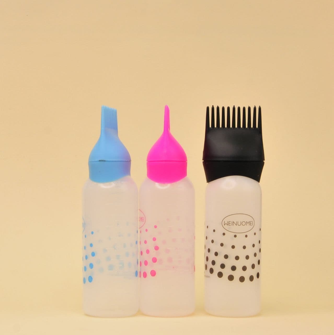 اپلیکاتور روغن مو برس دار Hair oil applicator