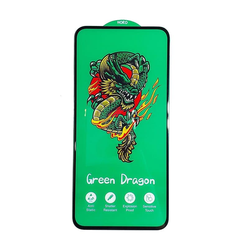 گلس گوشی موبایل سامسونگ S24 FE مدل Green Dragon از برند Horo — تصویر ۲