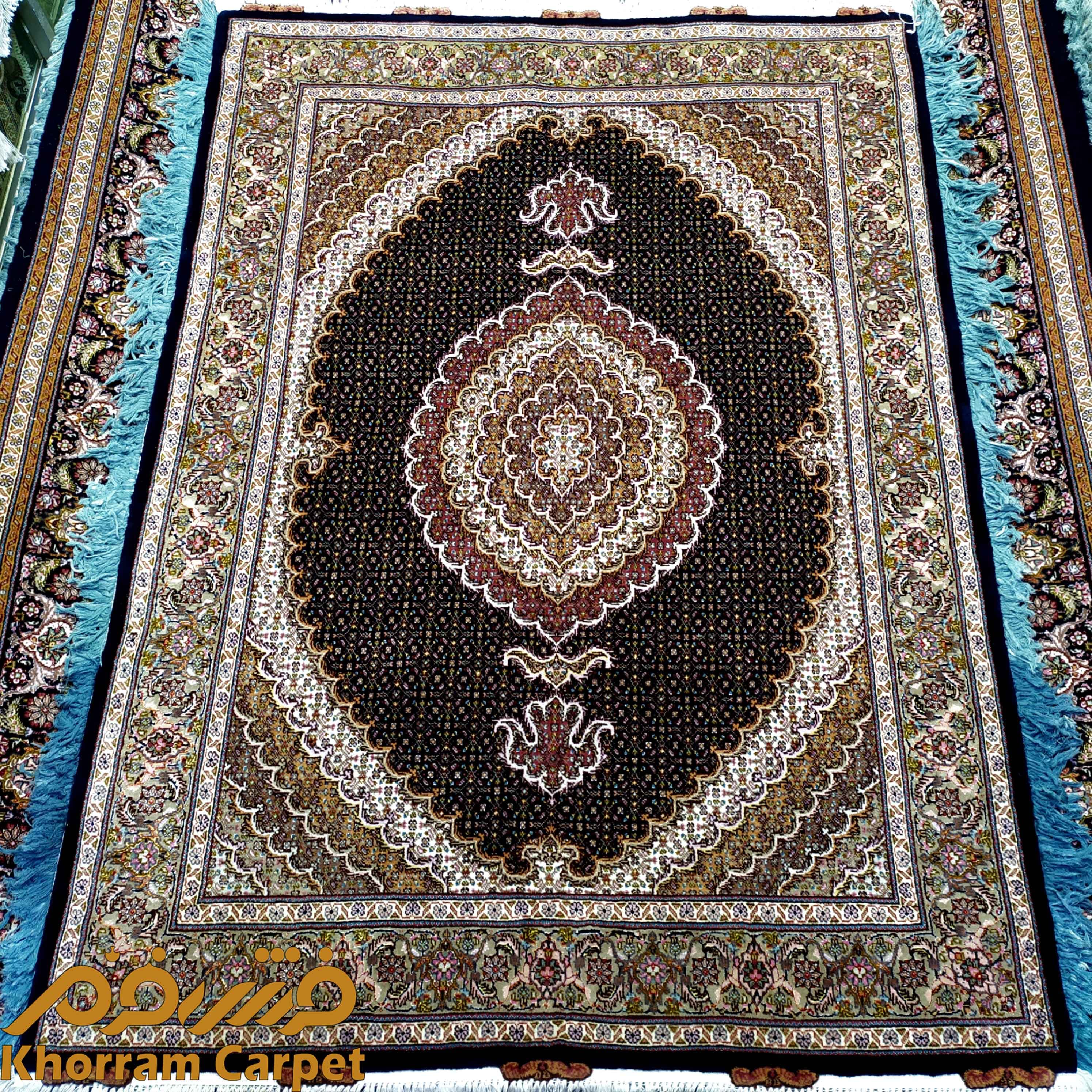 فرش دستباف ماهی خوی قالیچه کد 150
