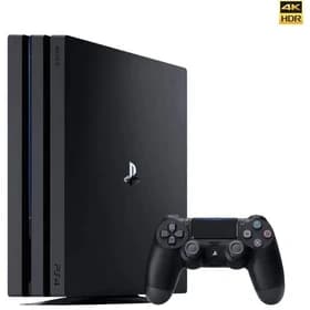کنسول بازی سونی Playstation 4 Pro ظرفیت ۱ ترابایت کپی خور استوک شو روم بدون کاکرد کپی خور با 12 ماه ضمانت همراه با دسته اضافی