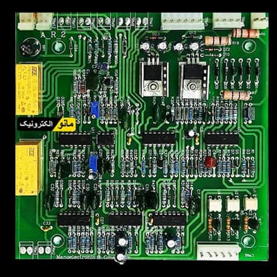 برد دستگاه جوش رکتیفایر 632 گام | برد رکتیفایر سه فاز 18 ولتی