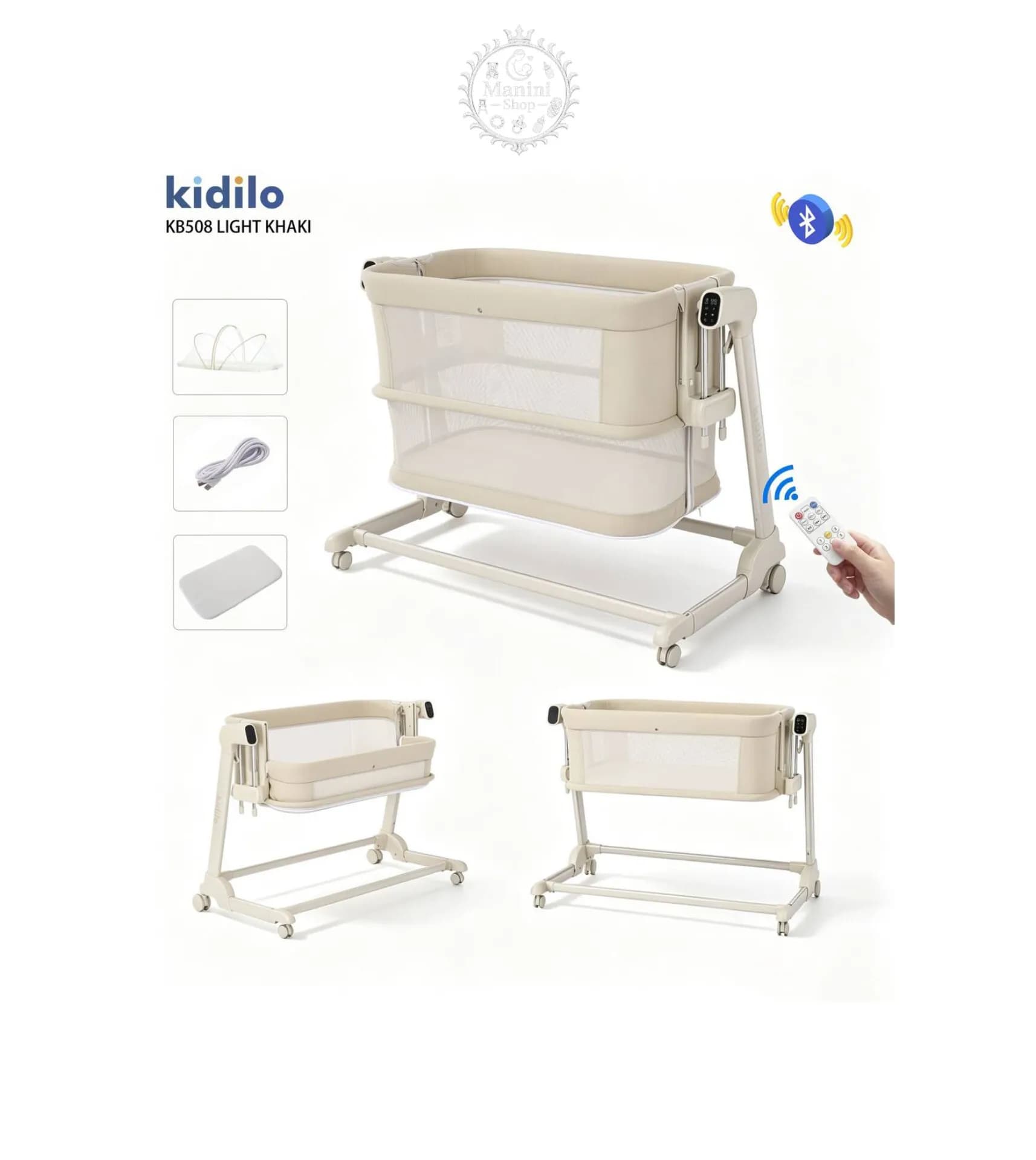 تخت وگهواره ( تخت کنار مادر ) کیدیلو 508 kidilo مانی نی شاپ
