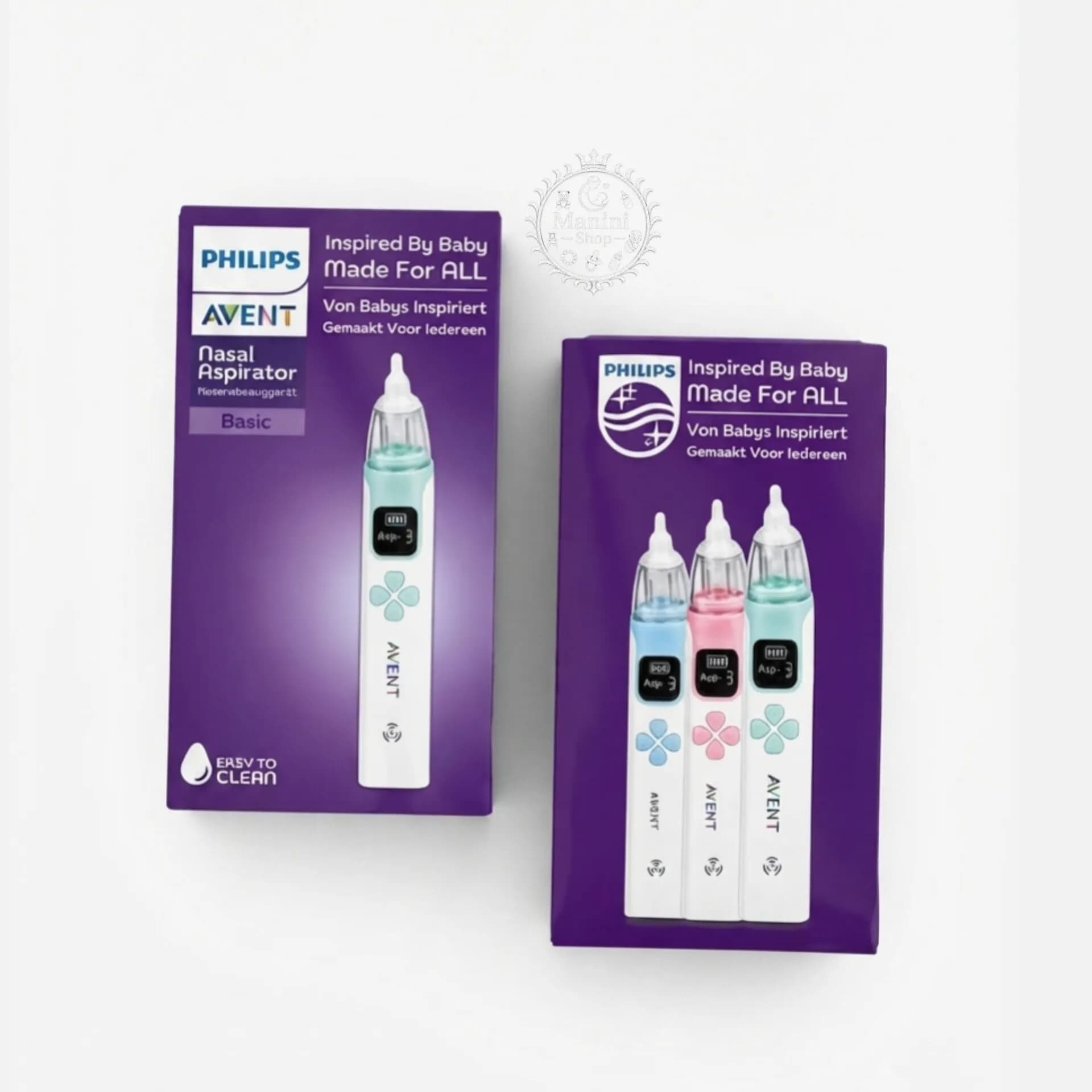 پوآر بینی (فینگیر) شارژی برند فیلیپس اونت Philips Avent مانینی شاپ