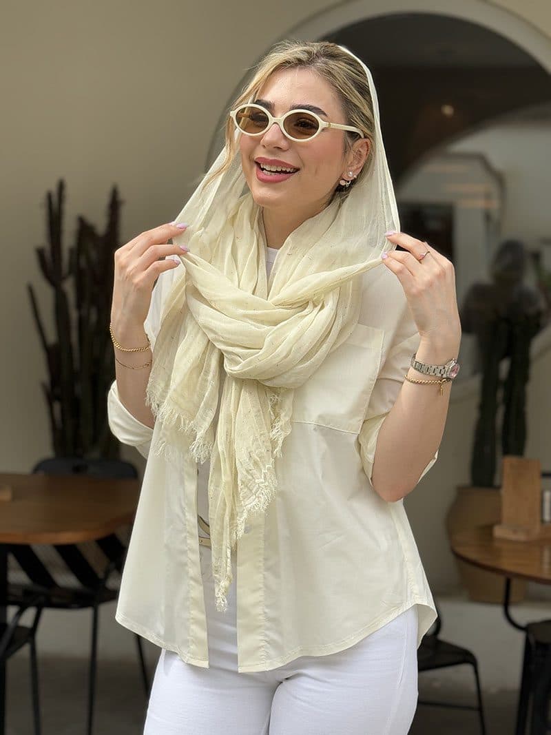 شال نخی درگون کد ۷۹۹ | ملیرا — تصویر ۲