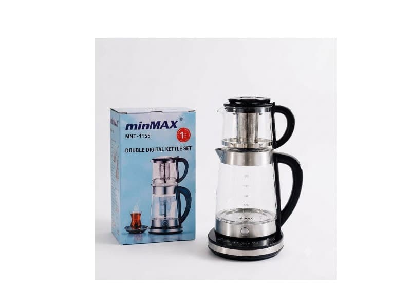 چای ساز 2.5 لیتری مین مکس مدل MNT-1155 آلمانی — تصویر ۳