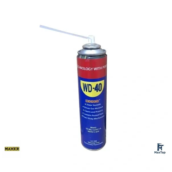 اسپری روان کننده ماهر کد WD40 حجم 300 میلی‌لیتر