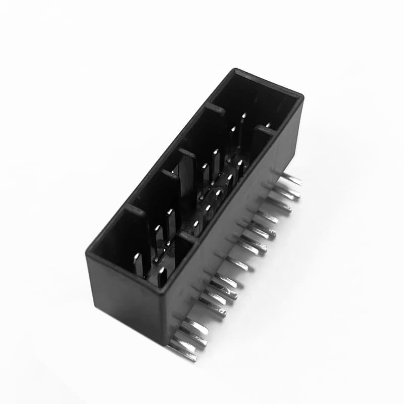 کانکتور باکس هدر نری 18 پین 2×9 رایت انگل