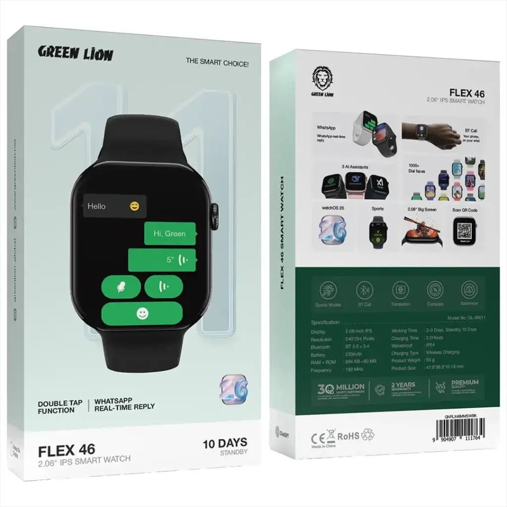ساعت هوشمند گرین لاین Flex 46
