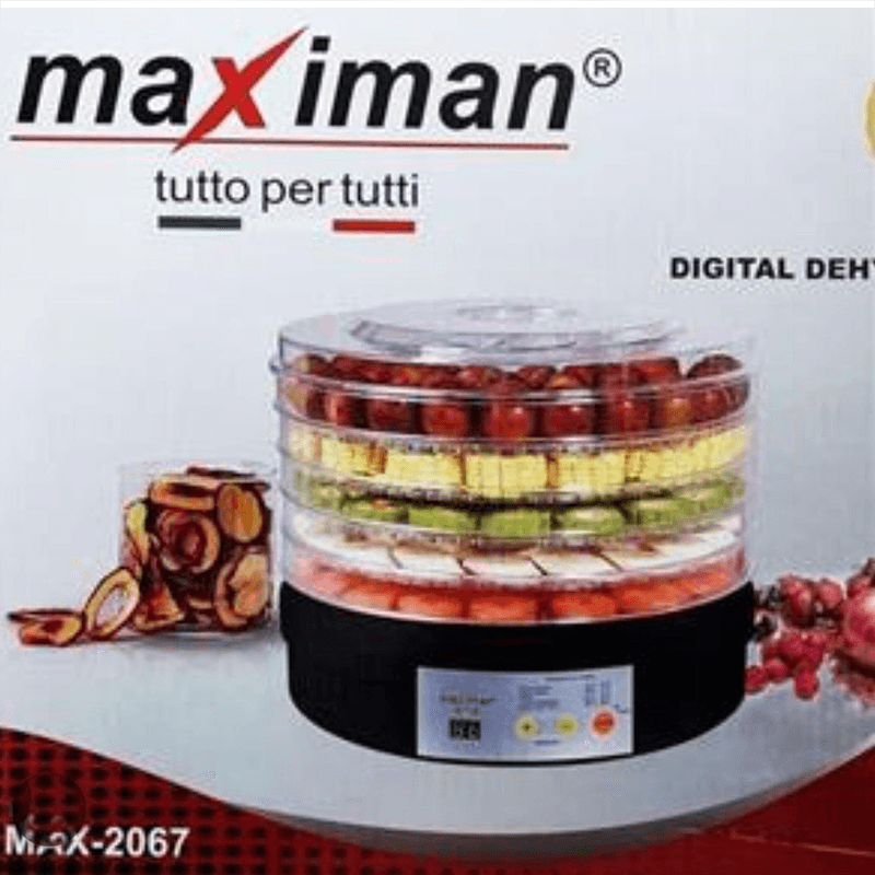 میوه خشک کن 5 طبقه ماکسیمان مدل max-2067 — تصویر ۲