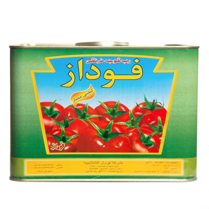رب گوجه فرنگی فوداز – 9000 گرم خالص