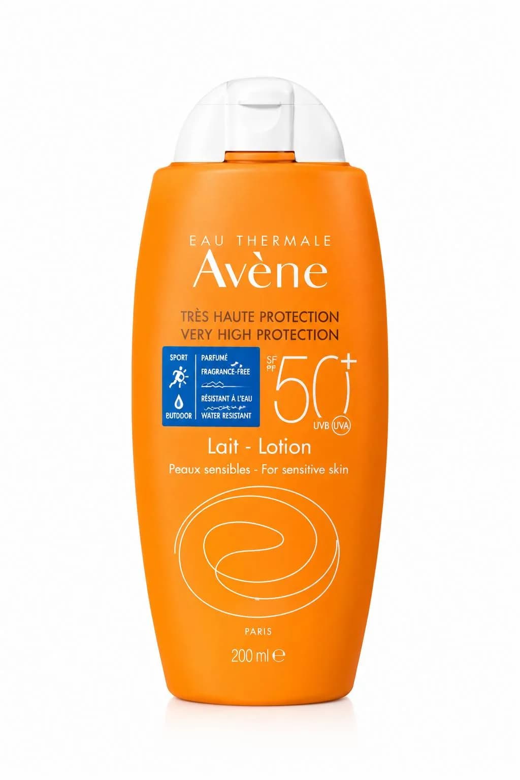 ضدآفتاب بدن SPF 50+ مدل Fluid Sport حجم 100 میلیلیتر