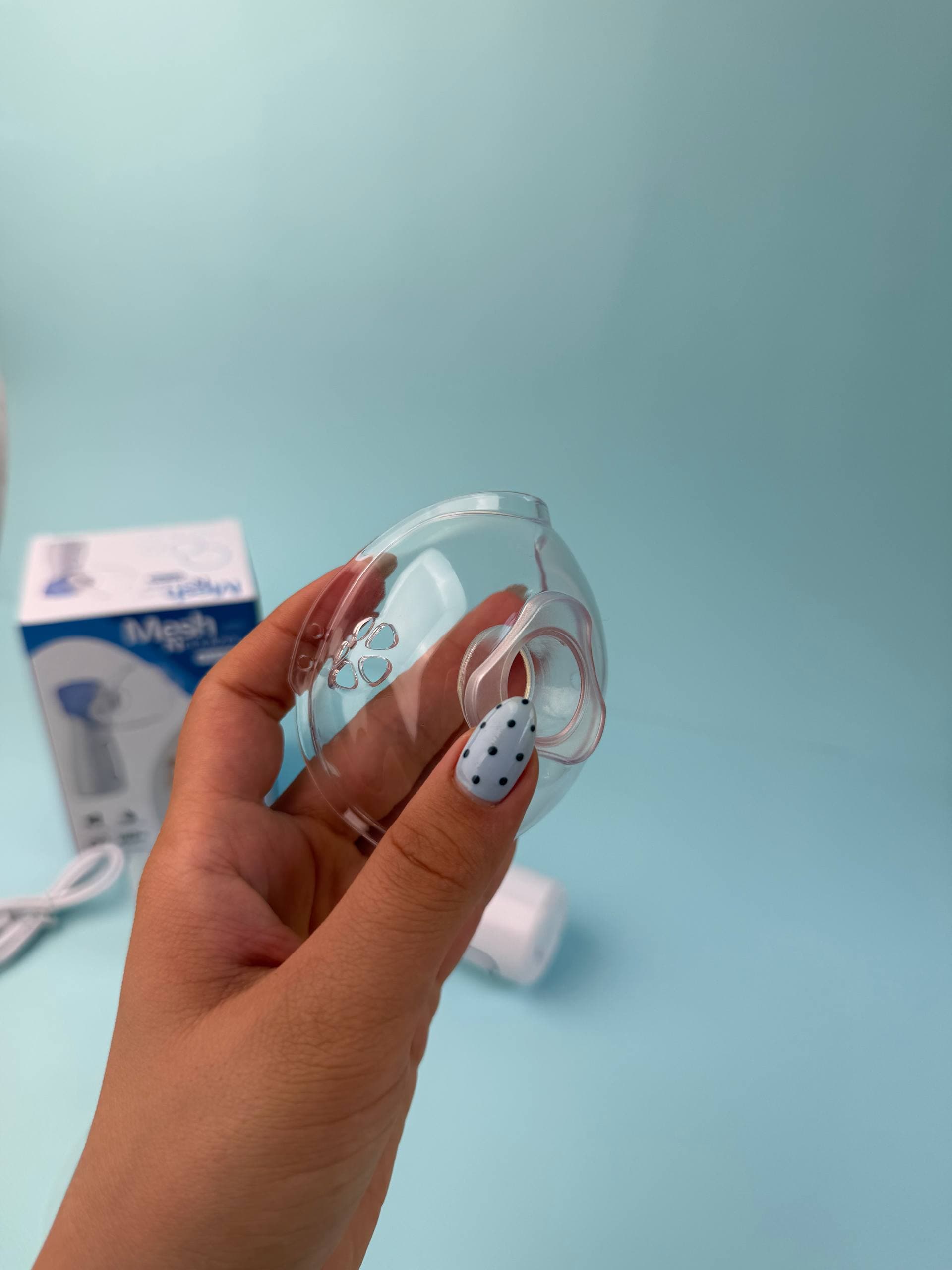 مش نبولایزر وارداتی اورجینال مدل FLK-W06 | همراه تنفس راحت تر — تصویر ۶