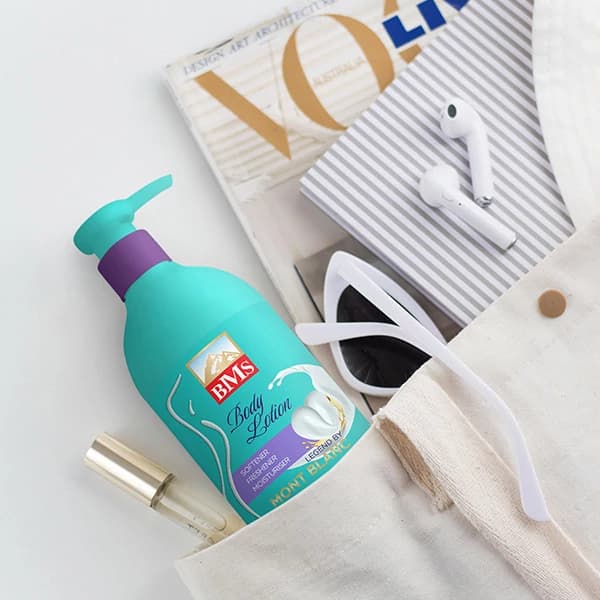لوسیون بدن بی ام اس (BMS) مدل Mont Blanc Legend – حجم 300 میلی‌لیتر — تصویر ۲