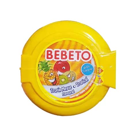 آدامس متری استوایی ببتو 30 گرم Bebeto