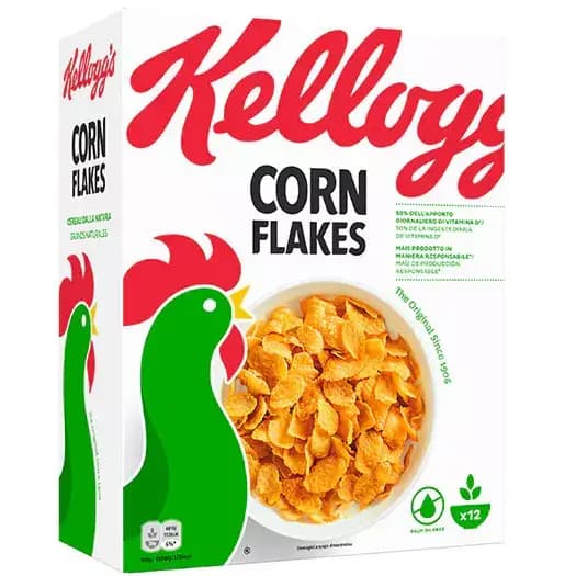 کورن فلکس قوطی خروس کلاگز ساده Kellaggs — تصویر ۳