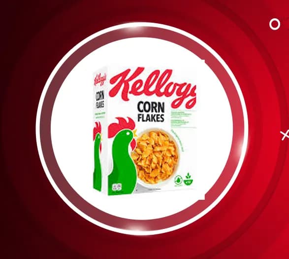 کورن فلکس قوطی خروس کلاگز ساده Kellaggs — تصویر ۲