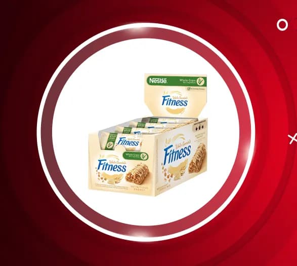 غلات بار رژیمی فیتنس شکلات سفید 16 عددی Fitness — تصویر ۲