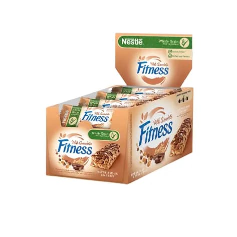غلات بار رژیمی فیتنس شیر شکلات 16 عددی Fitness
