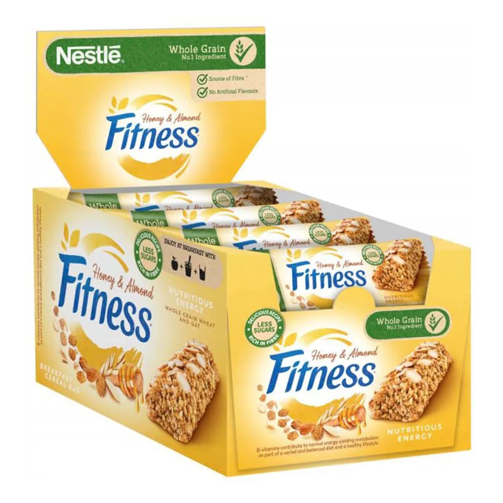 غلات بار رژیمی فیتنس عسلی 16 عددی Fitness — تصویر ۳