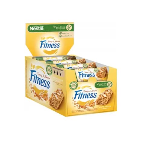 غلات بار رژیمی فیتنس عسلی 16 عددی Fitness
