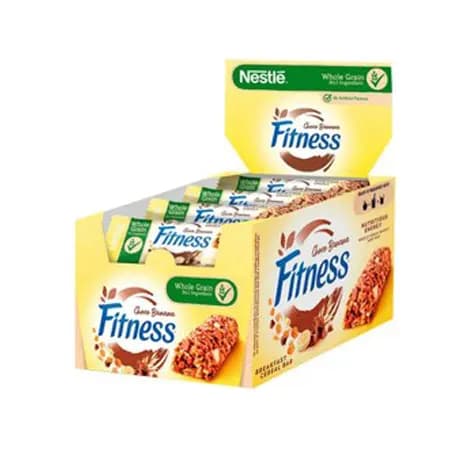 غلات بار رژیمی فیتنس موز شکلاتی 16 عددی Fitness