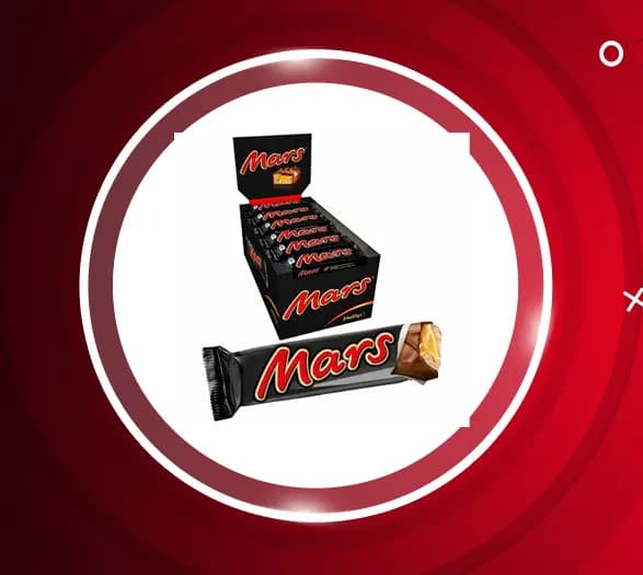 شکلات مارس 51 گرمی 24 عددی Mars — تصویر ۲