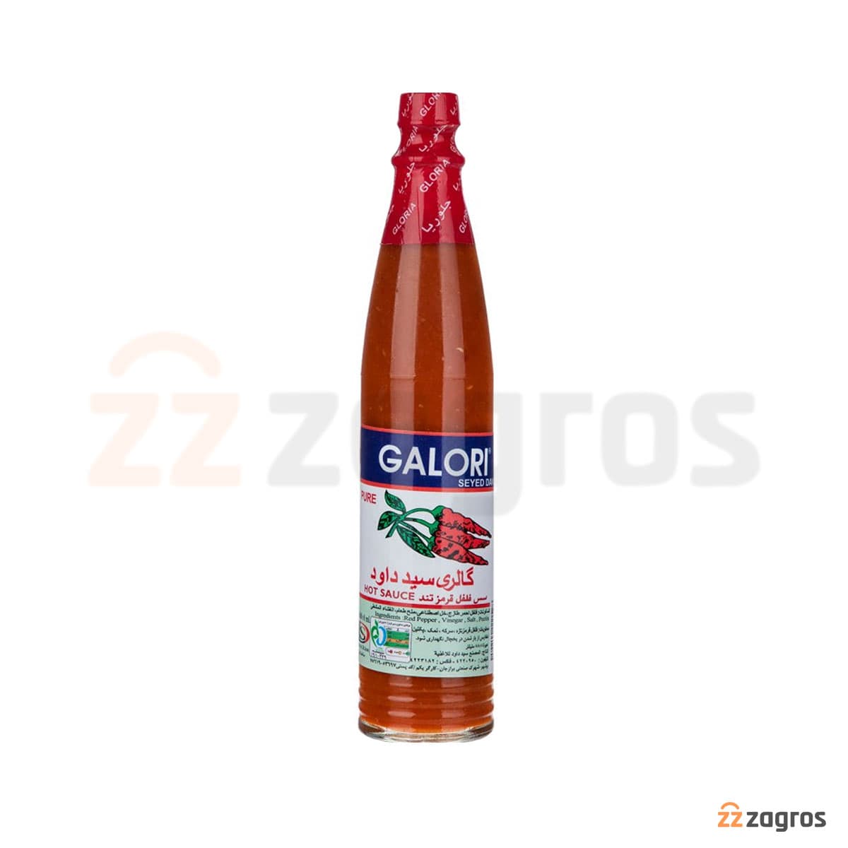 سس فلفل قرمز تند گلوریا 88 گرمی Galoria — تصویر ۳