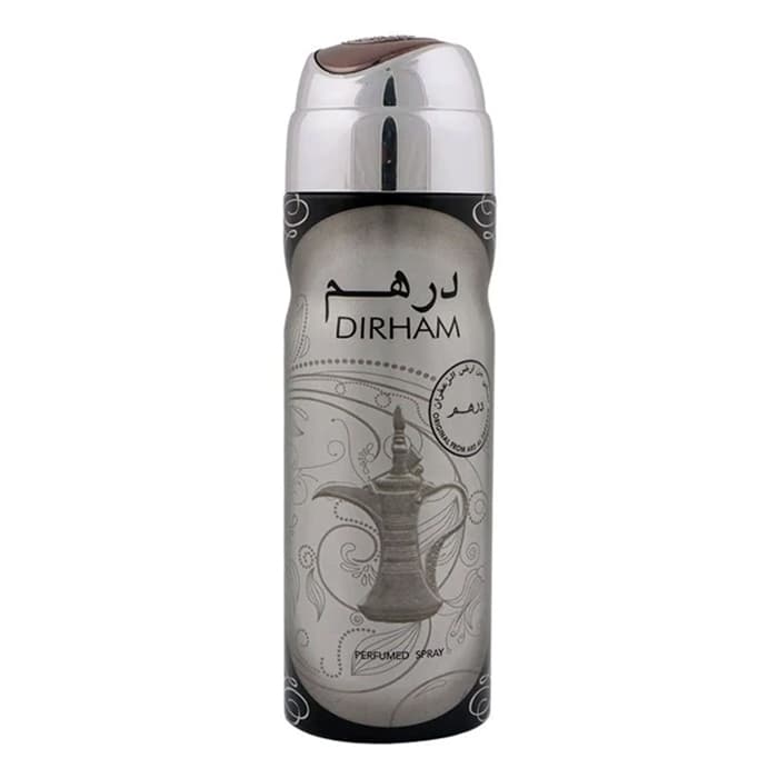 اسپری بدن درهم (Dirham) برند ارض‌الزعفران _ 200 میلی‌لیتر