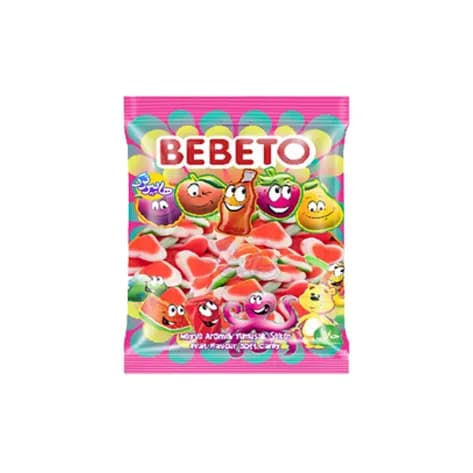 پاستیل مدل قلب 1000 گرمی ببتو Bebeto