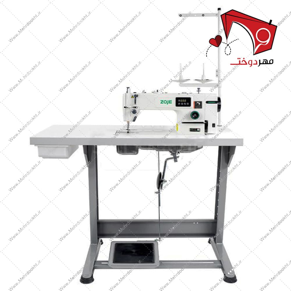 چرخ خیاطی راسته دوز نخ قطع کن دار زوجی مدل A6000PD — تصویر ۲