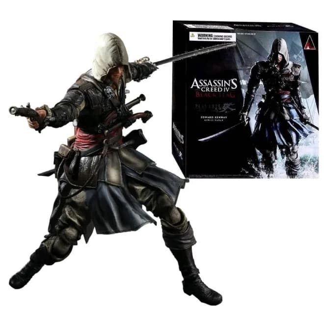 شخصیت اساسینز کرید بلک فلگ ادوارد کنوی Play Arts – آیتم 81445