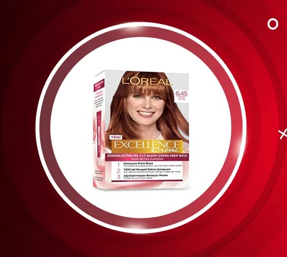 کیت رنگ مو قهوه ای مسی شماره 6.45 لورال Loreal — تصویر ۲